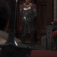 A man sits on a throne which is never a good sign.